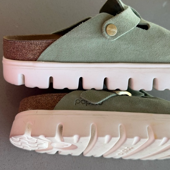 BIRKENSTOCK PAPILLIO BOSTON CHUNKY CLOG SZ 39 WORN LESS THAN 3 TIMES - Picture 8 of 12